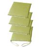 Non-Slip, Removable Chair Cushions with Zippers, Set of Dining Chair Protectors for Kitchen, Office, and Restaurant view 1