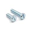 Slotted Cheese Head Screws DIN 84 / ISO 1207, Zinc-Plated Steel (M2.5 x 4 mm, 25-Pack) view 1