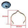 FACAIIO Stainless Steel Sound Click Holder for Bearking Fishing Reel, 15 mm Line Width, 203 x 202 mm, 1 or 5 pcs. view 4