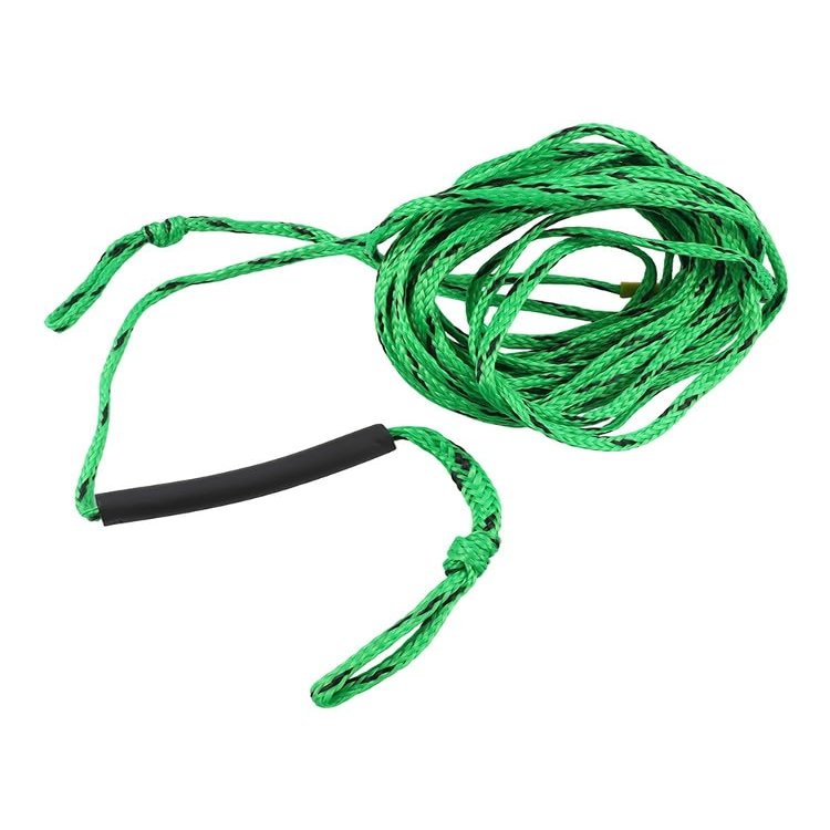 FACAIIO Boat Tow Rope, 18.3 m, 3K, Floating Design with High-Density Foam Handle, 1,179 kg Breaking Strength, for Water Skis, Kneeboards and Surfboards, 1 Piece