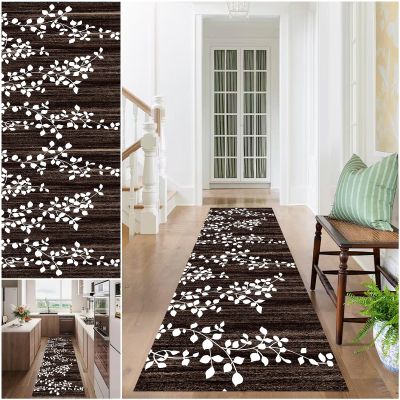 Long Hallway Runner Rug 60 x 250 cm, Non-Slip, Washable