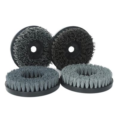 8-Inch (200 mm) Stone Antiquing Brush for Polishing Granite, Marble, Ceramic Tile, and Concrete Floors, wanglan (5000)