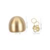 Healifty Copper Wind Chime Bells, 3-Piece Set, for Decorative Replacement Parts view 2