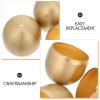 Healifty Copper Wind Chime Bells, 3-Piece Set, for Decorative Replacement Parts view 3