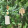 Healifty Copper Wind Chime Bells, 3-Piece Set, for Decorative Replacement Parts view 4