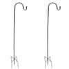 jojofuny 2-Pack Iron Shepherd Hooks for Gardens view 1