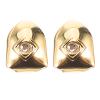 ibasenice 2-Piece Hip-Hop Gold-Tone Copper Grillz view 1