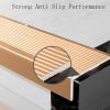 Aluminum Stair Nosing, 90 cm, Purple Gold, 30 × 20 mm view 2