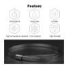 100 Heavy-Duty Self-Locking Stainless Steel Cable Ties, 7.9 x 150 mm view 4