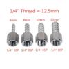 1-Piece 304 Stainless Steel 3/8" BSP Female Thread to 6 mm Hose Barb Reducer Swivel Coupling view 3