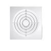 XUJUAN-0227 High-Volume Exhaust Ventilation Fan, 320 m³/h, Copper Motor, Quiet, Ultra-Thin Kitchen Fan view 1