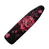 Black and Red Floral Ironing Board Cover 140 x 45 cm, Elastic and Heat-Resistant view 1
