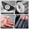 Transparent Weather-Resistant Tarp 250 x 485 cm, Waterproof, for Garden, Camping, Balcony & Gazebo view 4