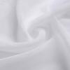 WUXXIANG Sheer Curtain 156 x 225 cm, Semi-Transparent, White view 3
