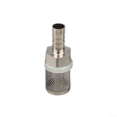 FACAIIO 304 Stainless Steel Hose Barb Filter, 8–16 mm, 1.5 mm Mesh Opening, for Fuel/Gas Pump Irrigation Systems