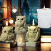 LIYJTK Owl Silicone Candle Mold for Aromatherapy, Crafts, and Gifts view 4