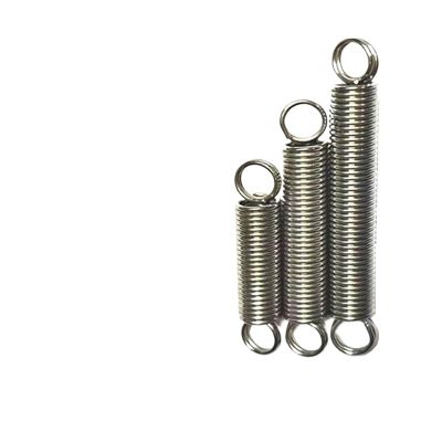 HWWW 1–2–3 pcs/lot 304 Stainless Steel Extension Spring with Double Hooks, 1.5 mm Wire Diameter, 10/12/15/16/18 mm Outer Diameter, 40–300 mm Length