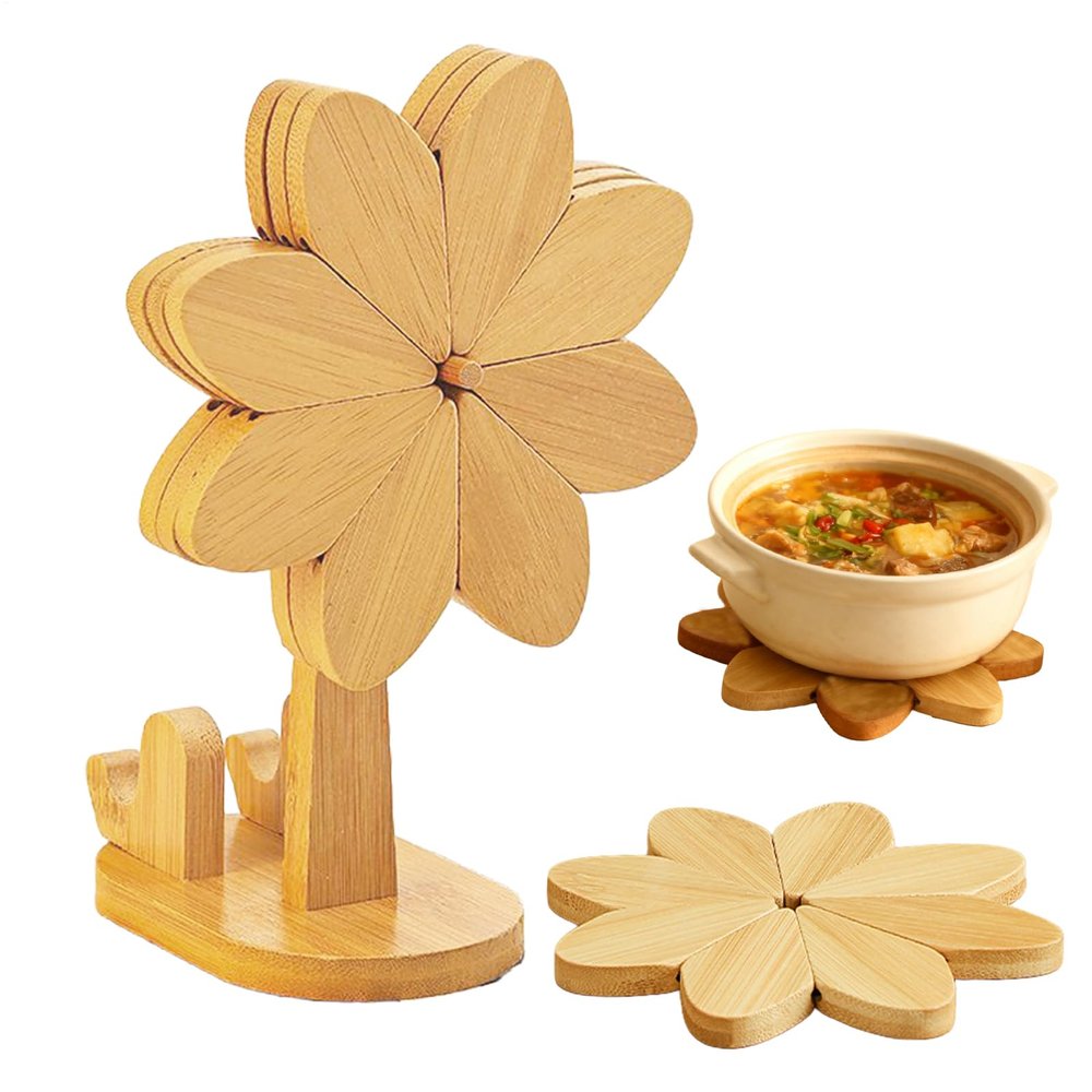 Trivets for Hot Dishes with Phone Stand