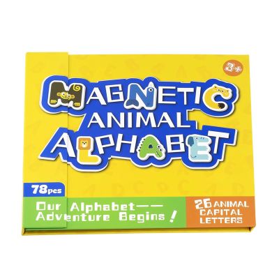 Magnetic Animal Letter Game – Playful Characters, Easy Handling