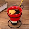 Cheese Fondue Pot for Melting and Keeping Warm view 3