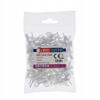 100-Pack 8 mm Round Cable Clips with Nails, White – HOROZ Electric view 1
