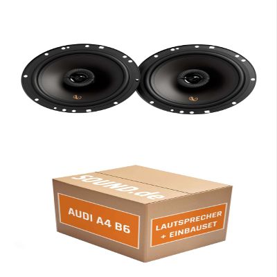 JUST SOUND Car Audio Speaker Installation Kit for Infinity Alpha 603F, Compatible with Audi A4 B6 Sedan Front | 480 W