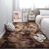 GOUBAN High-Pile Plush Rug, 100 x 290 cm, Brown view 1