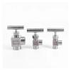 1/8" 1/4" 3/8" 1/2" BSP Female/Male Thread 90° Angle Needle Valve, Crane 304 Stainless Steel Flow Regulator with Unit Handle (1/2" Straight, Female to Female) view 3