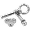 Eye Bolt with Expansion Anchor, 304 Stainless Steel, 5-Pack, M8 x 120 mm view 4