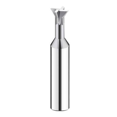 HRC60 Carbide T-Slot and Dovetail Cutter, 4-Flute, 30°/45°/60°/75° (GT-HRC55-AL, 6X75AX6DX50)