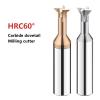 HRC60 Carbide T-Slot and Dovetail Cutter, 4-Flute, 30°/45°/60°/75° (GT-HRC55-AL, 6X75AX6DX50) view 2