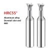 HRC60 Carbide T-Slot and Dovetail Cutter, 4-Flute, 30°/45°/60°/75° (GT-HRC55-AL, 6X75AX6DX50) view 4
