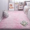 GOUBAN Shaggy Plush Rug 210 x 230 cm, Light Pink view 1