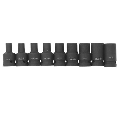 Tissting 9-Piece Tap Socket Set, Chrome-Molybdenum Steel, 1/2-Inch Drive, M6-M24