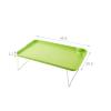 Multifunctional Bed Tray with Cup Holder and Stand, Folding Laptop Table (Green) view 2