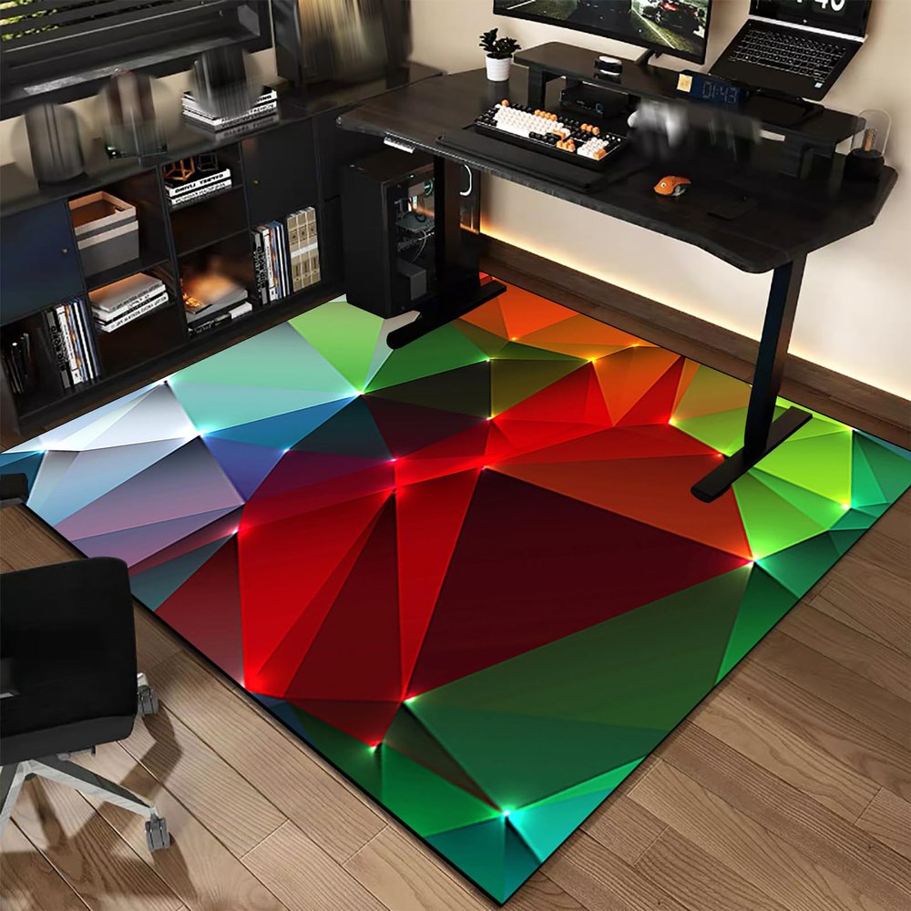 200 x 260 cm Gaming and Office Chair Mat for Hard Floors and Carpets