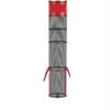MTADSBKFP Foldable Floating Stainless Steel Fishing Net Bag with Double Ring, Black and Red, 25 cm/35 cm (35 x 1.6 m) view 1
