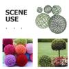 VALICLUD 5-Piece Green Plastic Flower Ball Frames for 5 to 25 cm view 3