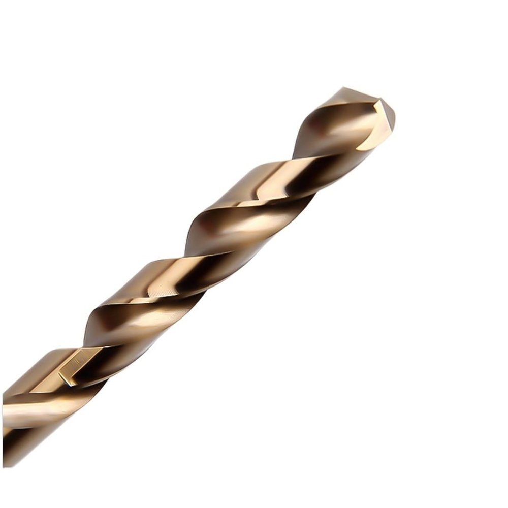 1 pc 7.6 mm–20 mm HSS-Co M42 Cobalt Twist Drill Bit (7.8/8/8.5/9/9.5/10/10.5/11/11.5/12/12.5/13/14/15/16/17/18/19/20 mm) (12.6 mm)