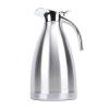 HUSHUI Stainless Steel Coffee Carafe, Double-Wall Vacuum-Insulated Coffee Server with Duckbill Spout, for Hot Tea, Water & Milk, Leakproof Lid, Ergonomic Handle (1. Vinegar) view 1