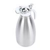 HUSHUI Stainless Steel Coffee Carafe, Double-Wall Vacuum-Insulated Coffee Server with Duckbill Spout, for Hot Tea, Water & Milk, Leakproof Lid, Ergonomic Handle (1. Vinegar) view 4