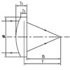 Optical Glass Convex Lens, 12.7 mm Diameter, 25/35/50/75/100/300/500 mm Length, Quartz (500 mm) view 2