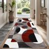 YUEAENK Hallway Runner Rug 80 x 400 cm, Washable Non-Slip Kitchen Runner view 2