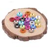 HEXHUASR 10–50 Pieces/Pack Aluminum Countersunk Washers M2–M8, Colorful Anodized, Silver M6 50-Piece Set view 3