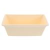 Abaodam Rectangular Beige Plastic Window Box for Gardening view 1
