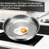Titanium Hammered Frying Pan with Lid, 26 cm view 3
