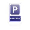 PRINTIMA 4-Pack Employee Parking Signs, 32 x 21 cm, Durable PVC with Mounting Kit view 2