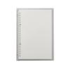 Refillable Notebook with Loose-Leaf Pages, Flexible PP Binder Cover, 30 Lined Sheets view 1