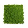Gettimore Flocked Moss Foam Board for Artificial Plant Background Wall, 30 x 30 cm or 32 x 32 cm, Green or Brown view 1