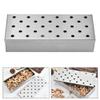 Reusable Stainless Steel Smoker Box for Grilling with Large Wood Chip Capacity, for Gas and Charcoal Grills view 3
